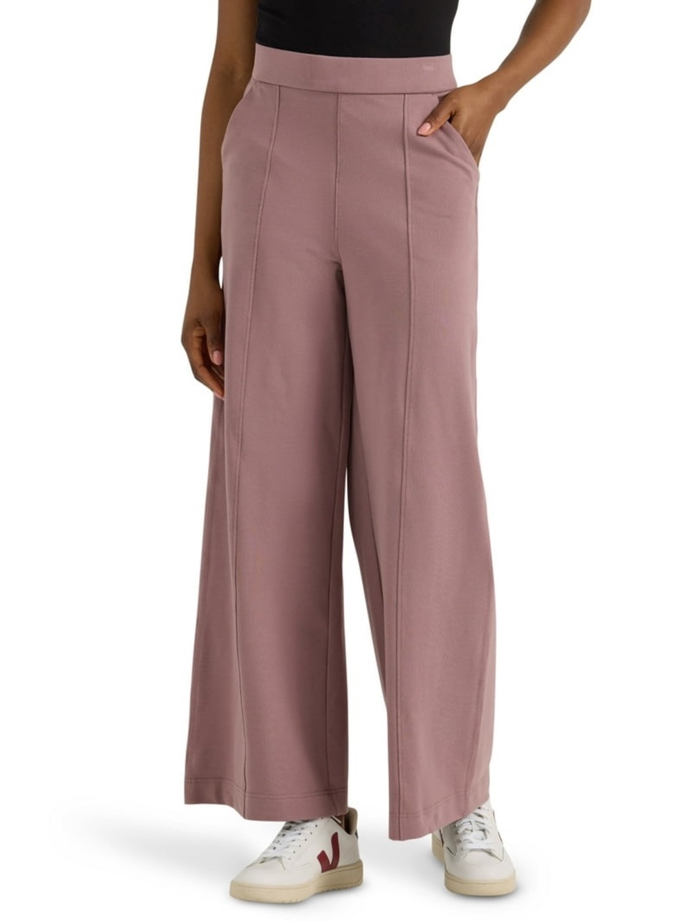 Lee High Rise Wide Leg Pull on Pants